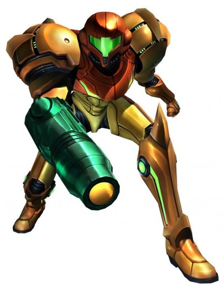 Samus Aran montre sa plastique