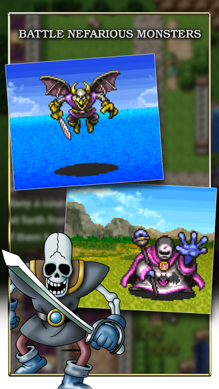 iOS-Android : Dragon Quest II disponible