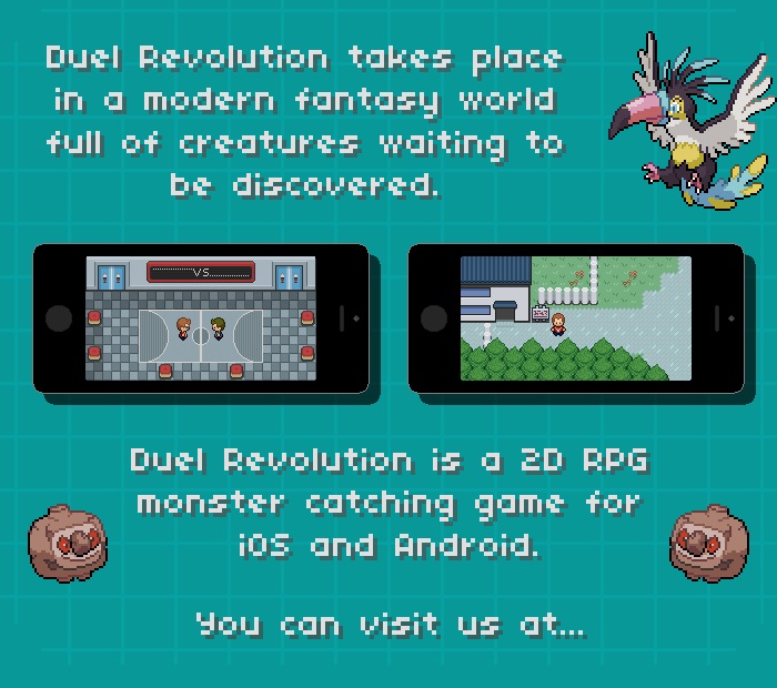 Duel Revolution : Pokémon version smartphones