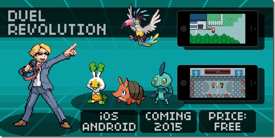 Duel Revolution : Pokémon version smartphones