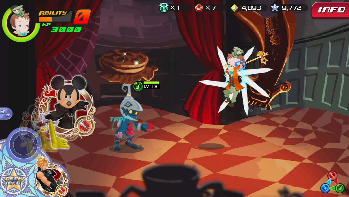 Screens Kingdom Hearts : Unchained Chi