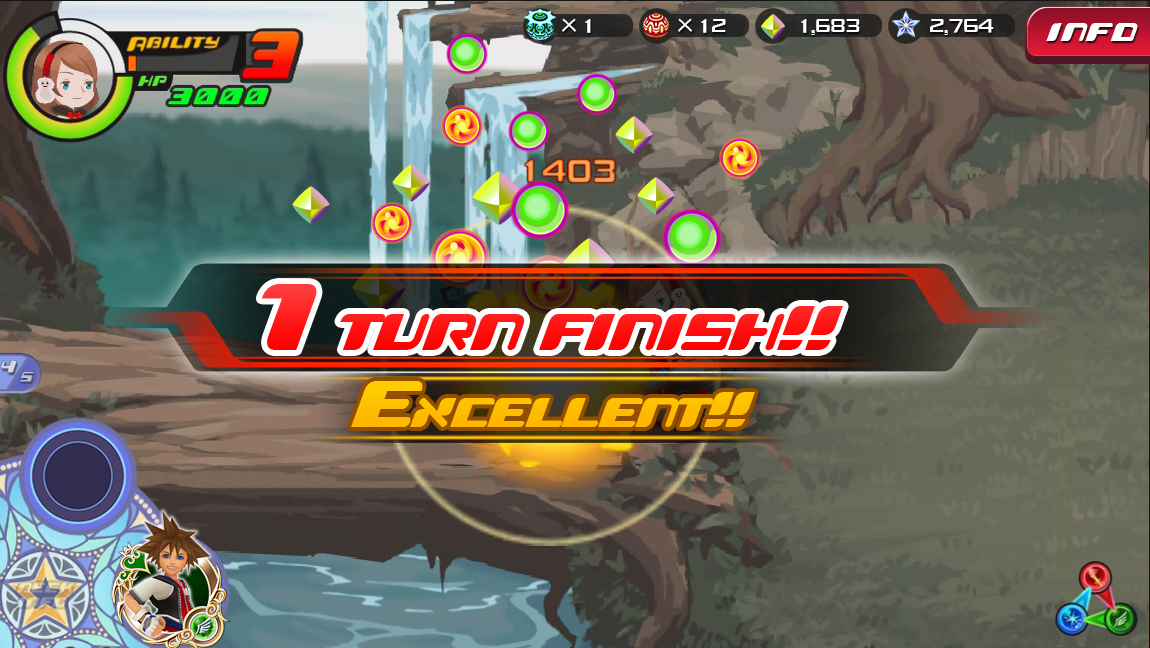 Screens Kingdom Hearts : Unchained Chi