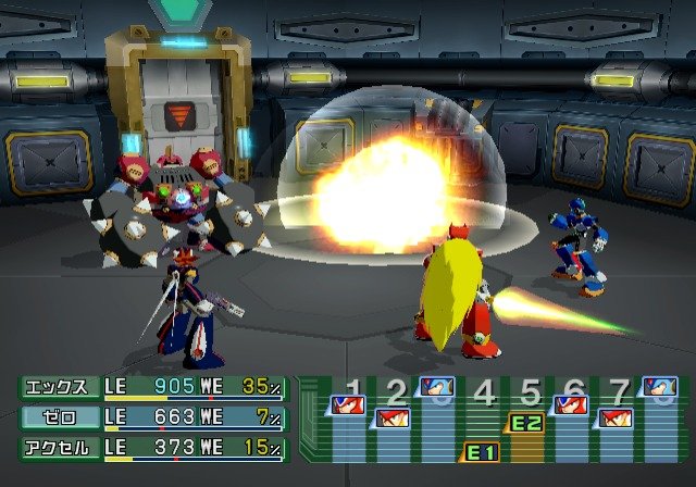 Megaman X Command Mission en images
