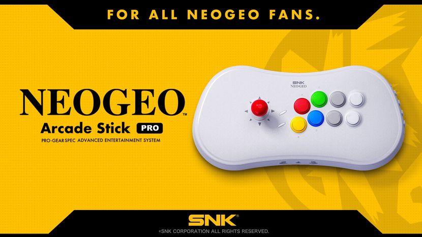 SNK dévoile son ''Neo Geo Arcade Stick Pro''