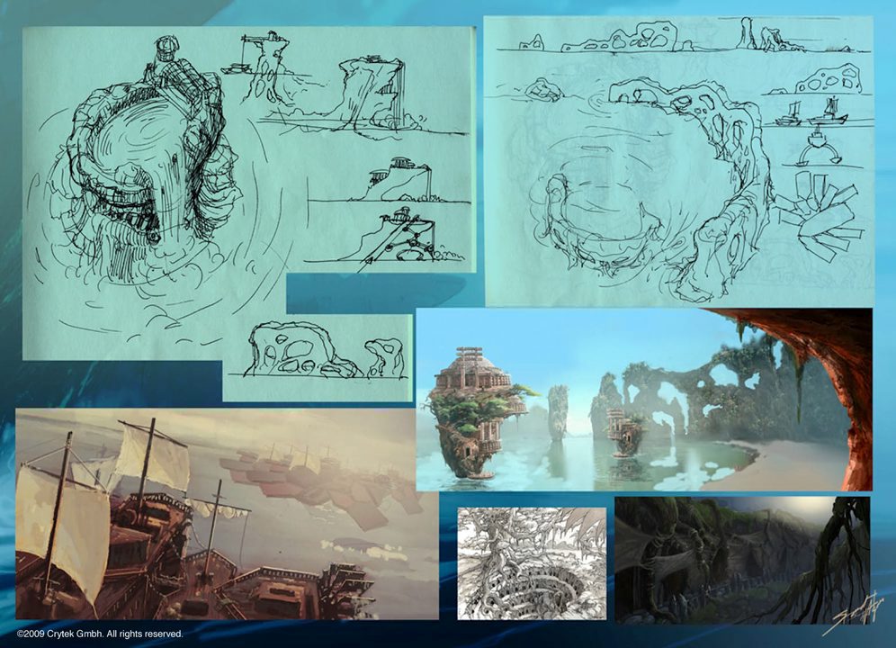 Crytek Studios : artworks d'un projet abandonné