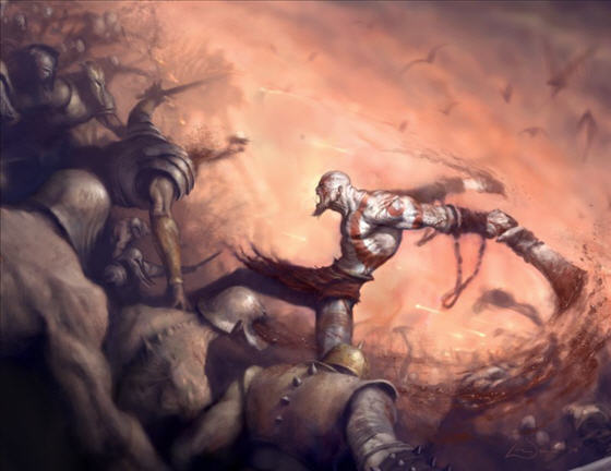 God of War en artworks