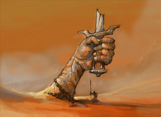 God of War en artworks