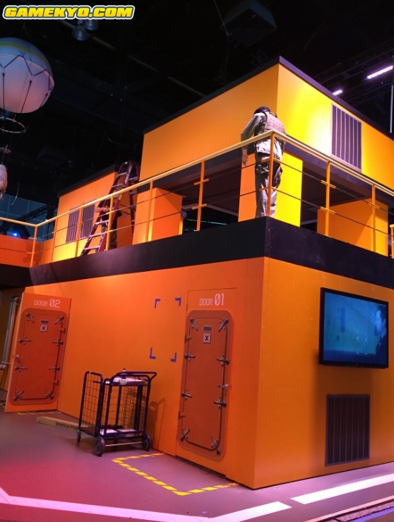 E3 2015 : préparation des stands (photos)