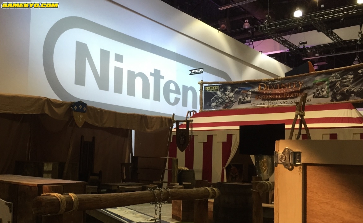 E3 2015 : préparation des stands (photos)