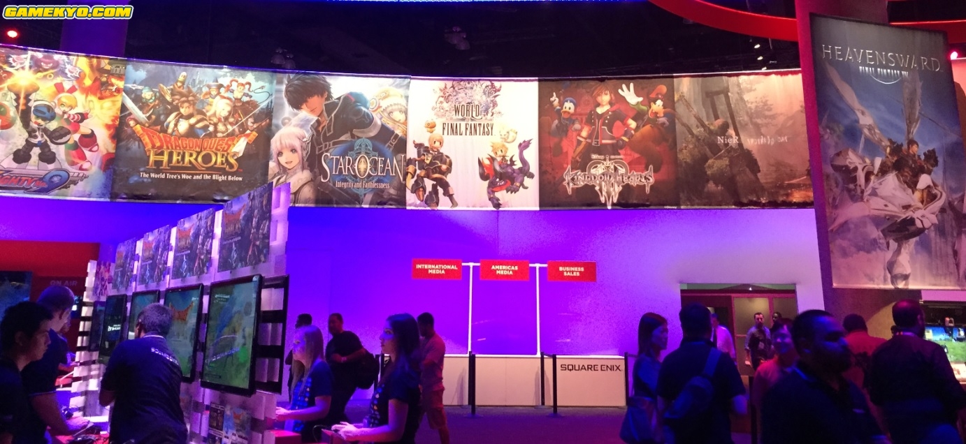 E3 2015 : nouvelles photos des stands