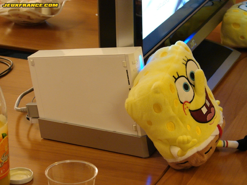 Bob l'Eponge a reçu sa Nintendo Wii