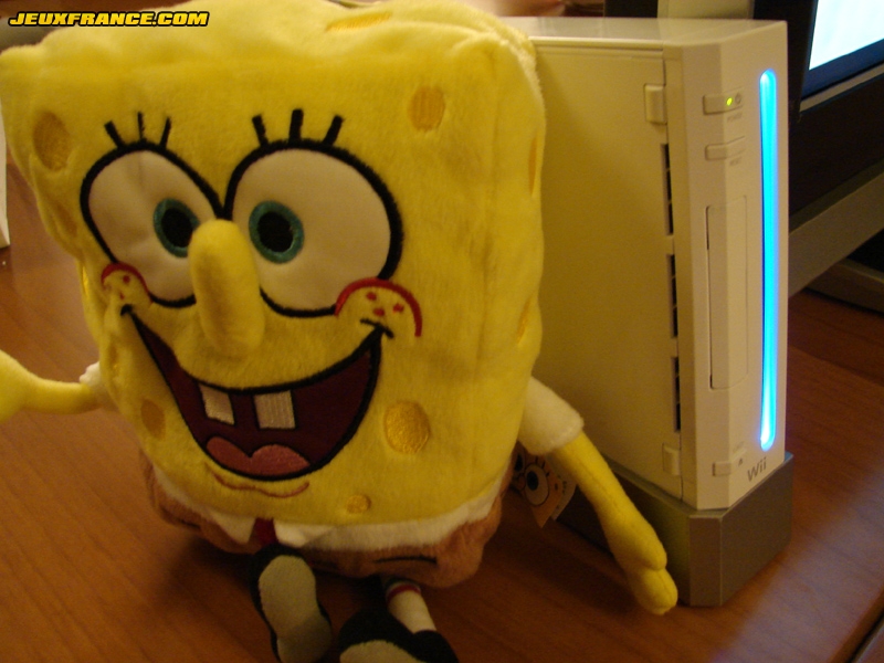 Bob l'Eponge a reçu sa Nintendo Wii