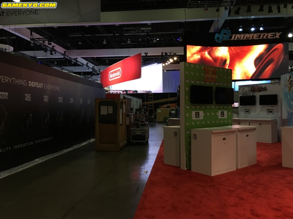 E3 2016 : quelques photos des stands