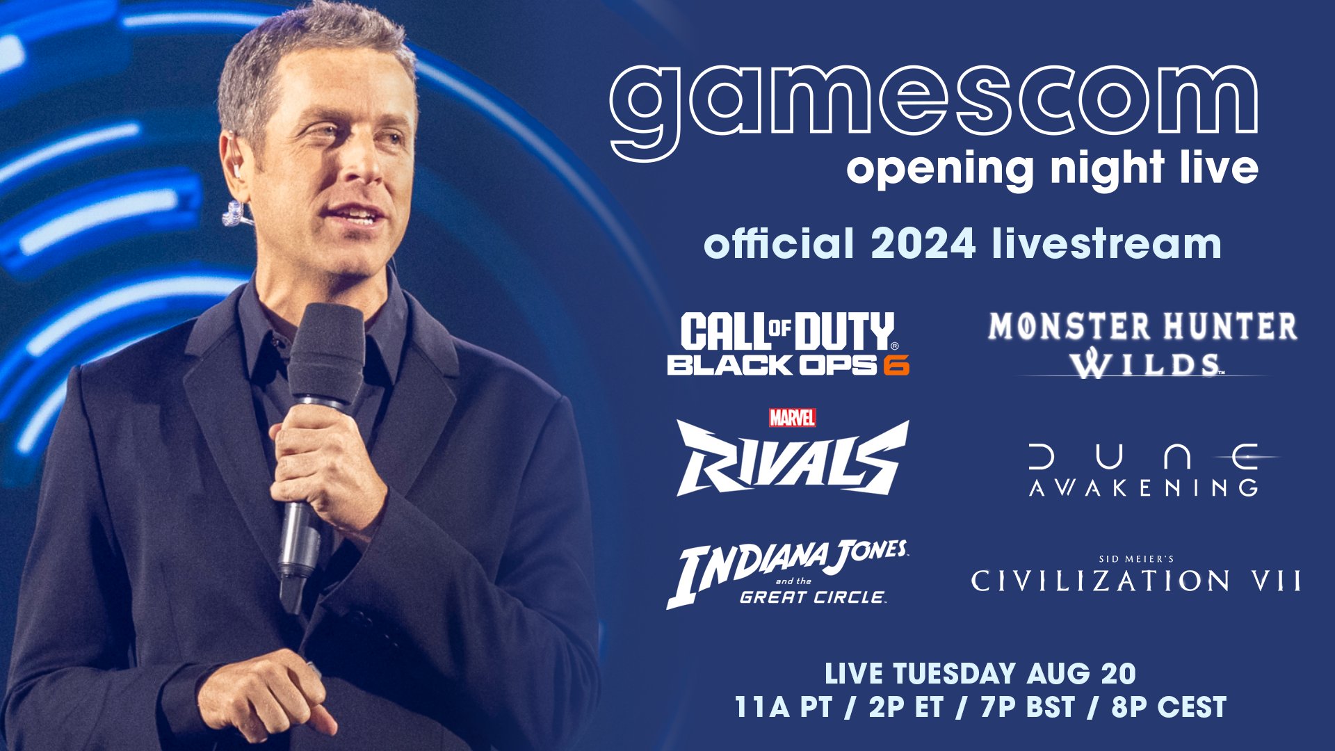 Conférence GamesCom 2024 : Geoff Keighley commence à balancer la liste des jeux présents