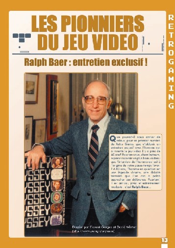 Un nouveau magazine : Retro Game