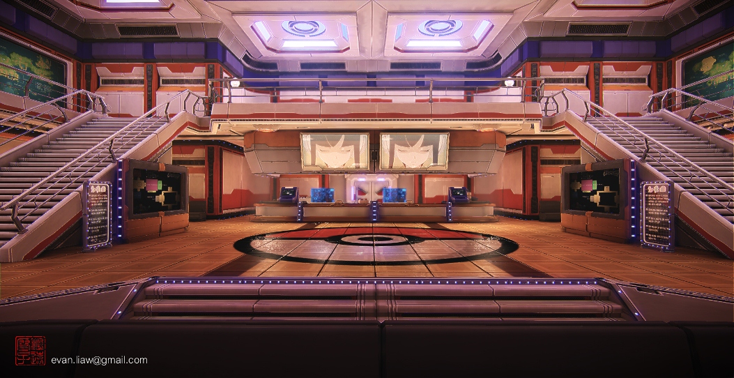 Ce que donnerait un centre Pokémon en 3D