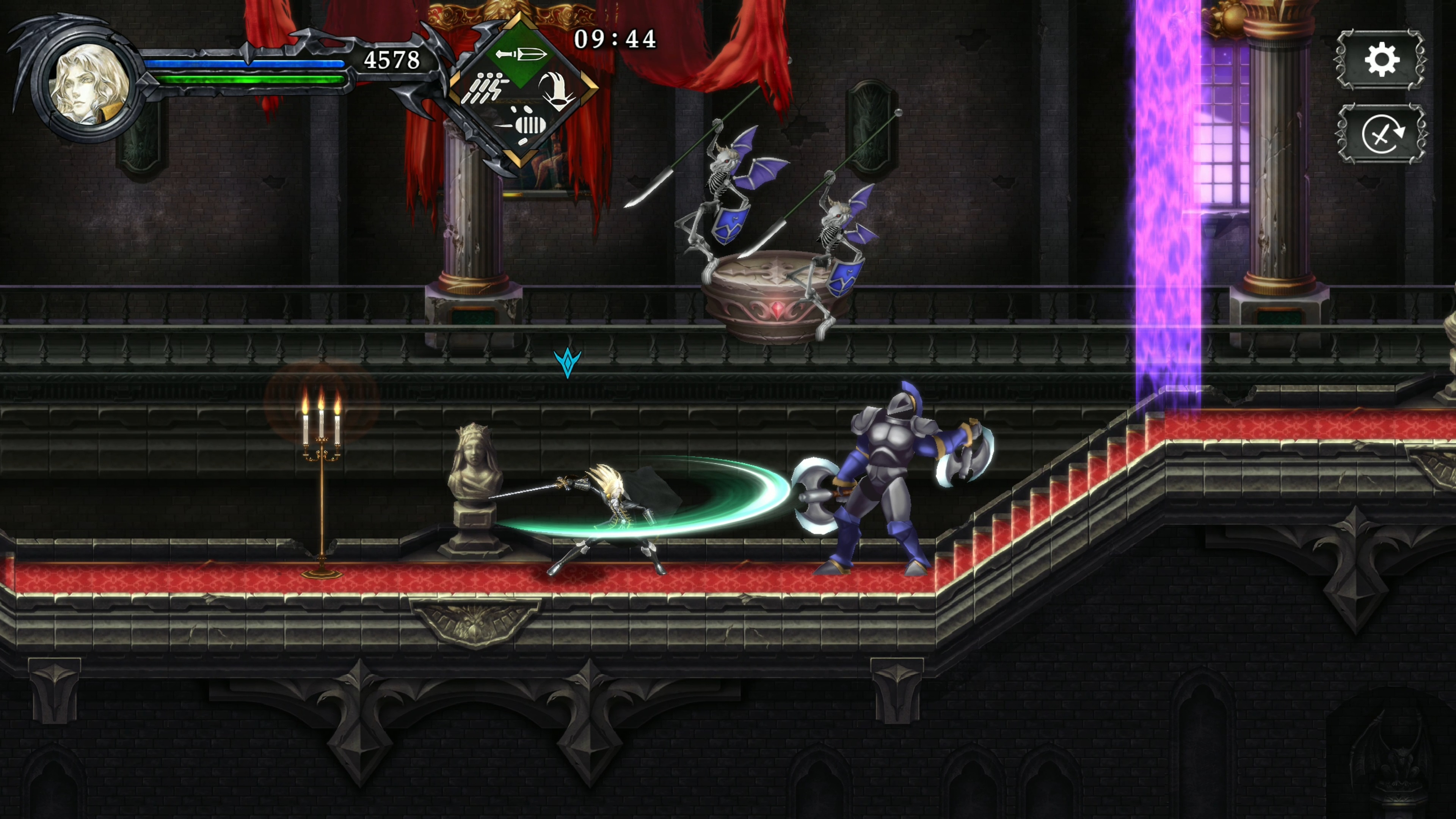 Castlevania : Grimoire of Souls sur l'Apple Arcade