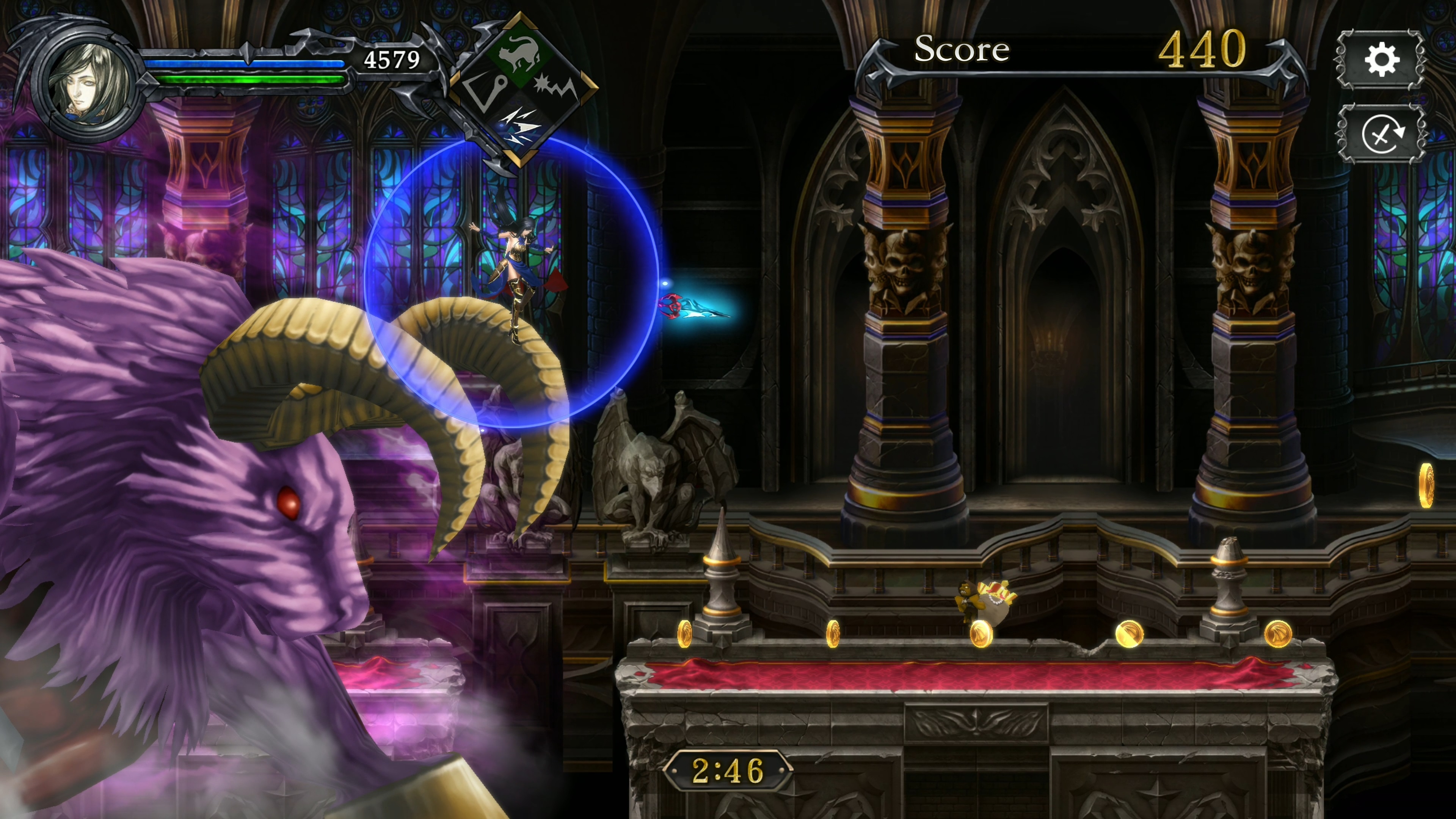 Castlevania : Grimoire of Souls sur l'Apple Arcade