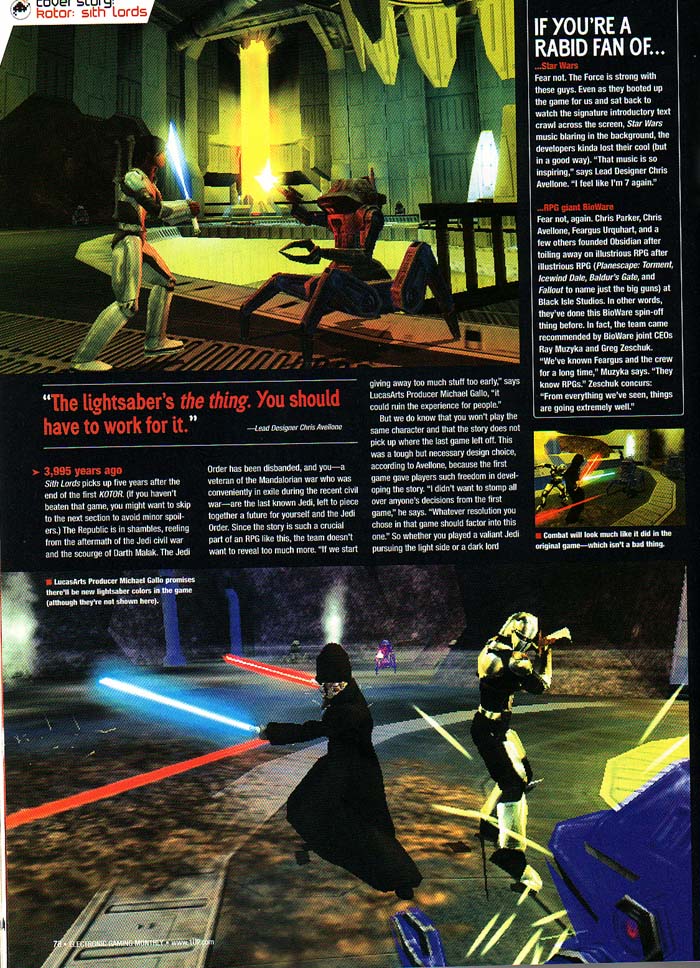 Kotor 2 : Premières images