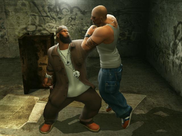 Baston en images avec Def Jam II