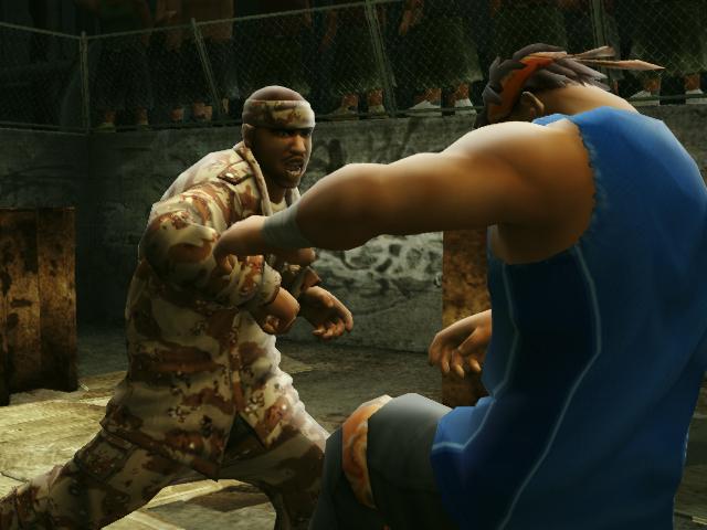 Baston en images avec Def Jam II