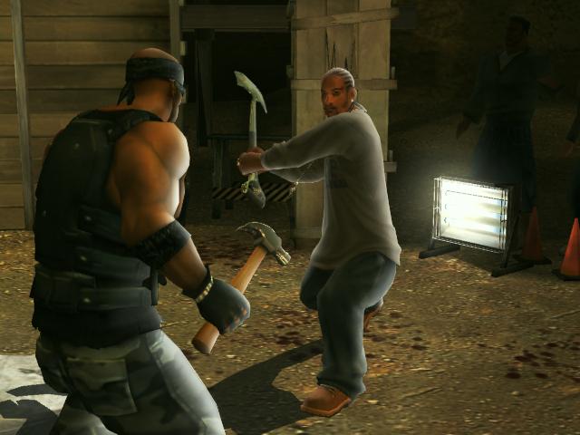 Baston en images avec Def Jam II
