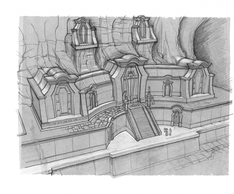 Les catacombes en artworks