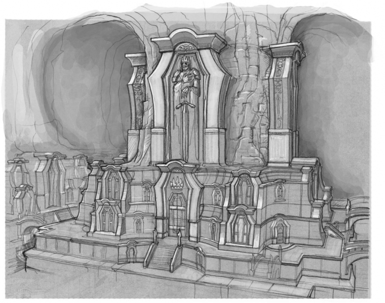 Les catacombes en artworks