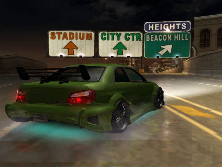 Quelques screens de l'Underground