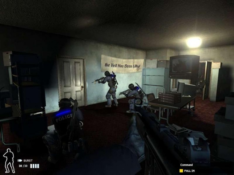 Le S.W.A.T en pleine action
