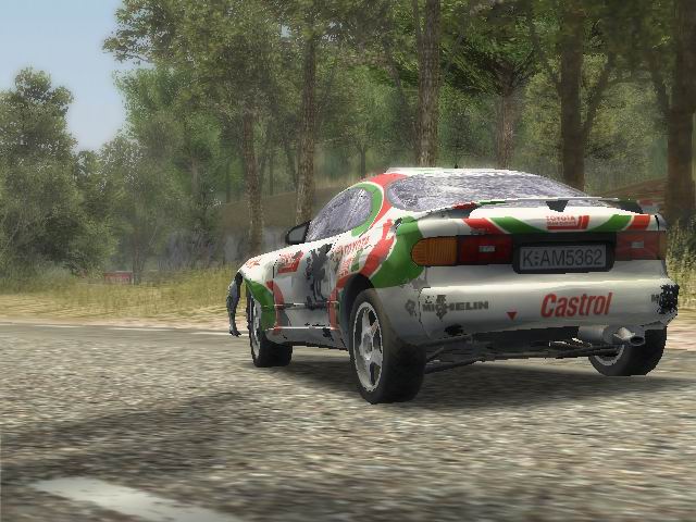 Colin McRae 2005 : images Xbox