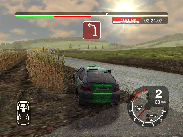 Colin McRae Rally 2005 en action