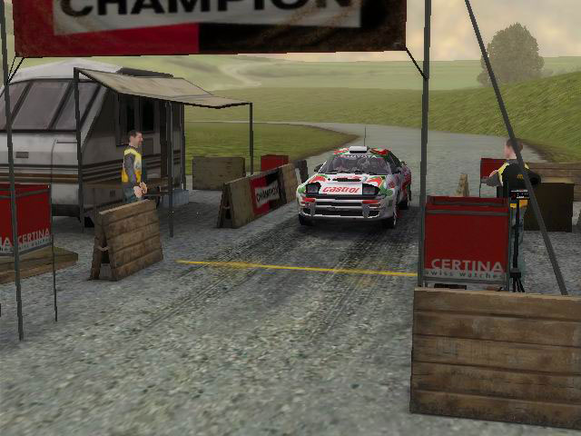 Colin McRae Rally 2005 en action