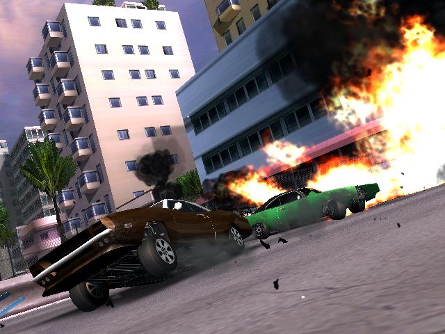 Crash 'n' Burn s'illustre sur PS2
