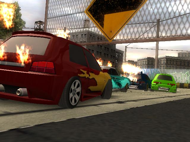 Crash 'n' Burn s'illustre sur PS2