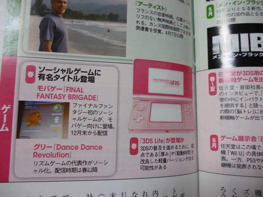 Nikkei : la 3DS Lite en approche
