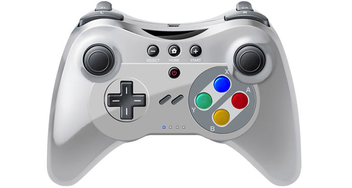 Wii U : un Contrôleur Pro façon Super Nes
