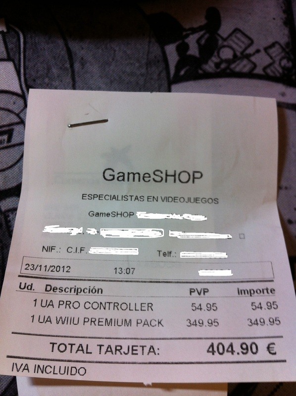 La Wii U déjà en vente du coté de l'Espagne