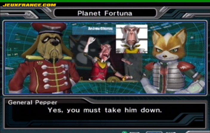 Star Fox Assault : images maison