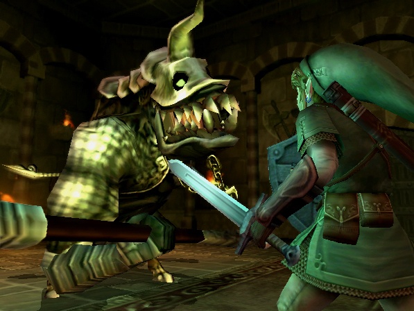 Link en force sur GameCube