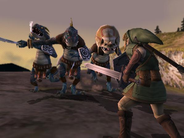 Link en force sur GameCube