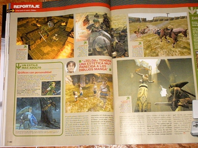 De nouveaux scans pour Zelda