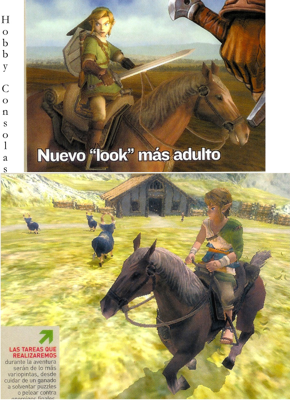 De nouveaux scans pour Zelda