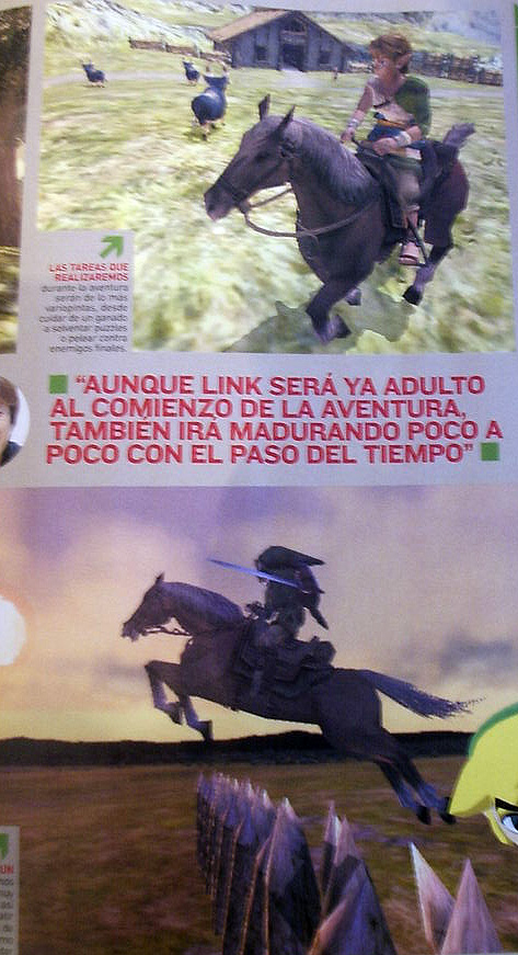 De nouveaux scans pour Zelda