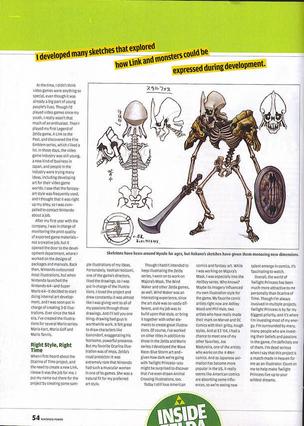 Scans Zelda : Twilight Princess
