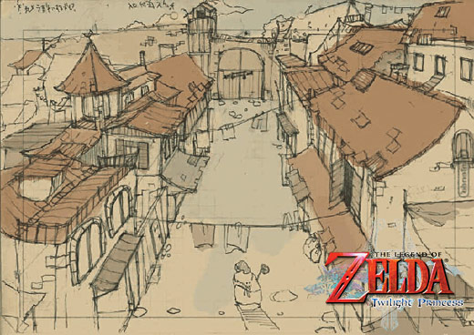LoZ : Twilight Princess en artworks