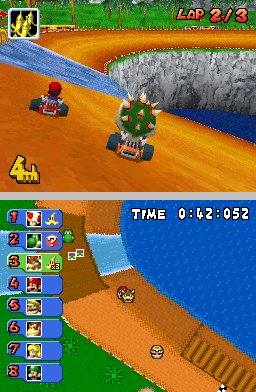 Mario Kart DS dérape en images
