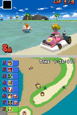 Mario Kart DS dérape en images