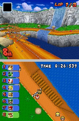 Mario Kart DS dérape en images