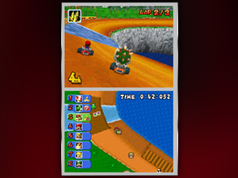 Les nouveaux circuits de Mario Kart DS